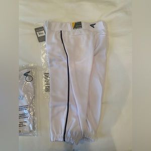 NWT 2 pair of Easton Pro+Knicker Youth XL baseball pants